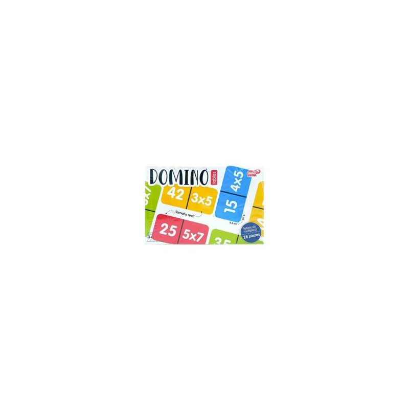 Dominó con Tablas de Multiplicar