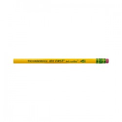 Lápiz My Fist Ticonderoga Triangular No. 2 HB