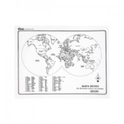 Mapa Mundi con Nombres