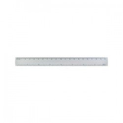 Mini Regla Aluminio 20 cm