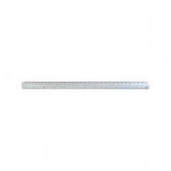 Mini Regla Aluminio 30 cm