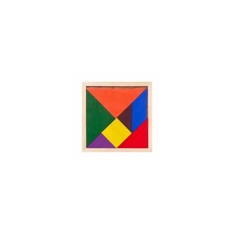 Tangram de Madera 11.5 x 11.5 cm