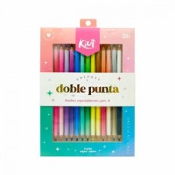 Colores Kiut Doble Punta c/13