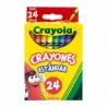 Crayones Estándar Crayola c/24