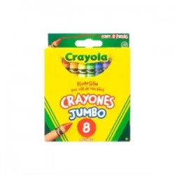 Crayones Jumbo Crayola c/8
