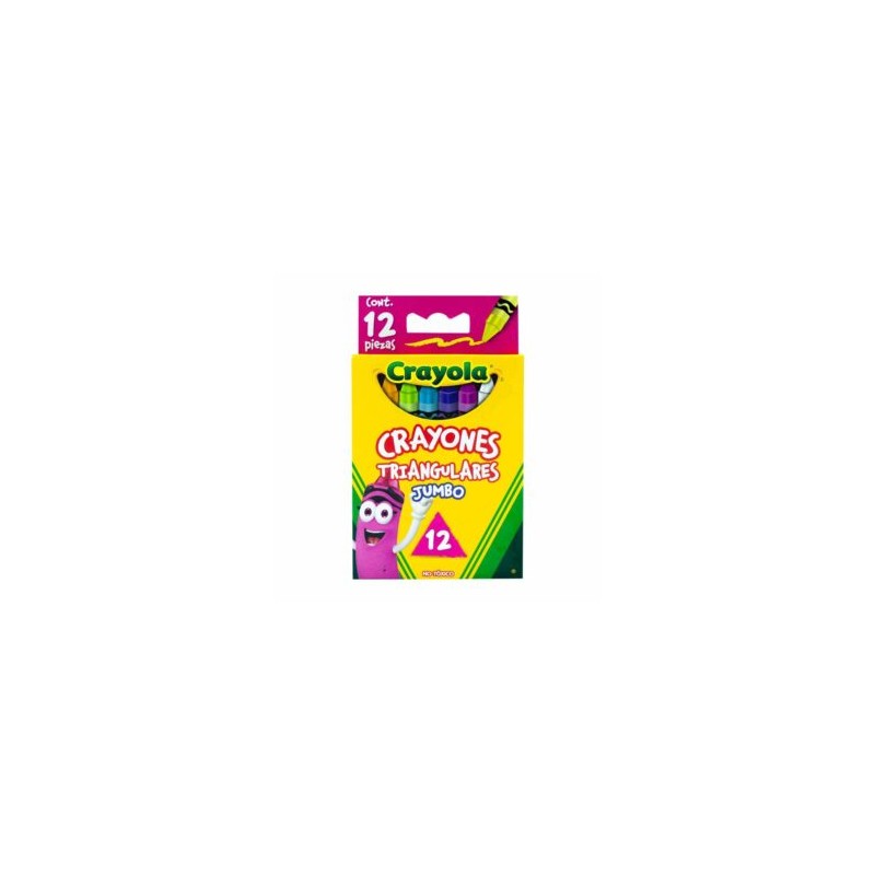 Crayones Jumbo Triangular Crayola c/12