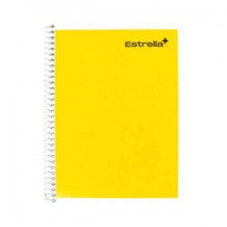 Cuaderno Francés con Espiral Raya Estrella